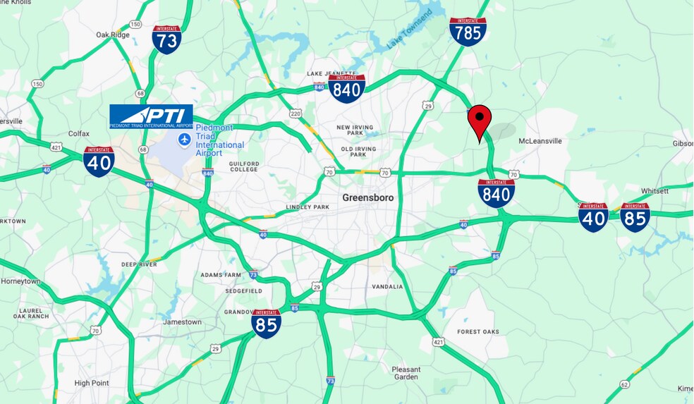 1410 Rankin Mill Rd, Greensboro, NC à vendre - Photo du bâtiment - Image 1 de 3