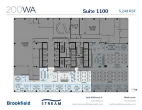 200 W Adams St, Chicago, IL à louer Plan d’étage- Image 1 de 1
