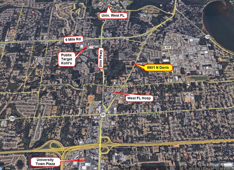 8801 N Davis Hwy, Pensacola, FL for sale - Primary Photo - Image 2 of 3