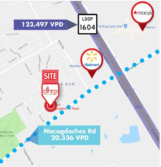 16019 Nacogdoches Rd, San Antonio, TX à louer - Photo du bâtiment - Image 3 de 6