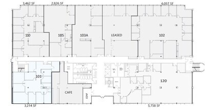 99 Cherry Hill Rd, Parsippany, NJ for lease Floor Plan- Image 1 of 2