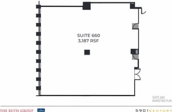 5901 W Century Blvd, Los Angeles, CA à louer Plan d’étage- Image 1 de 1