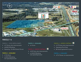 Interstate 45 & US Highway 84, Fairfield, TX - Aérien  Vue de la carte - Image1