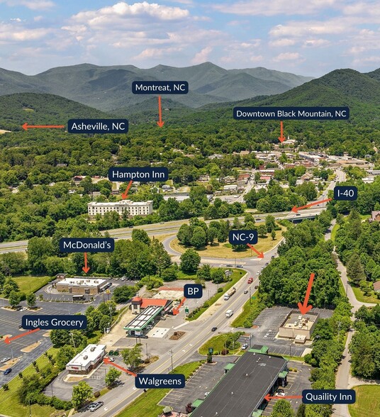 581 Nc Highway 9, Black Mountain, NC for sale - Aerial - Image 1 of 7