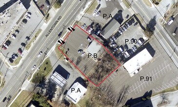 6304 Allentown Rd, Temple Hills, MD - AERIAL map view