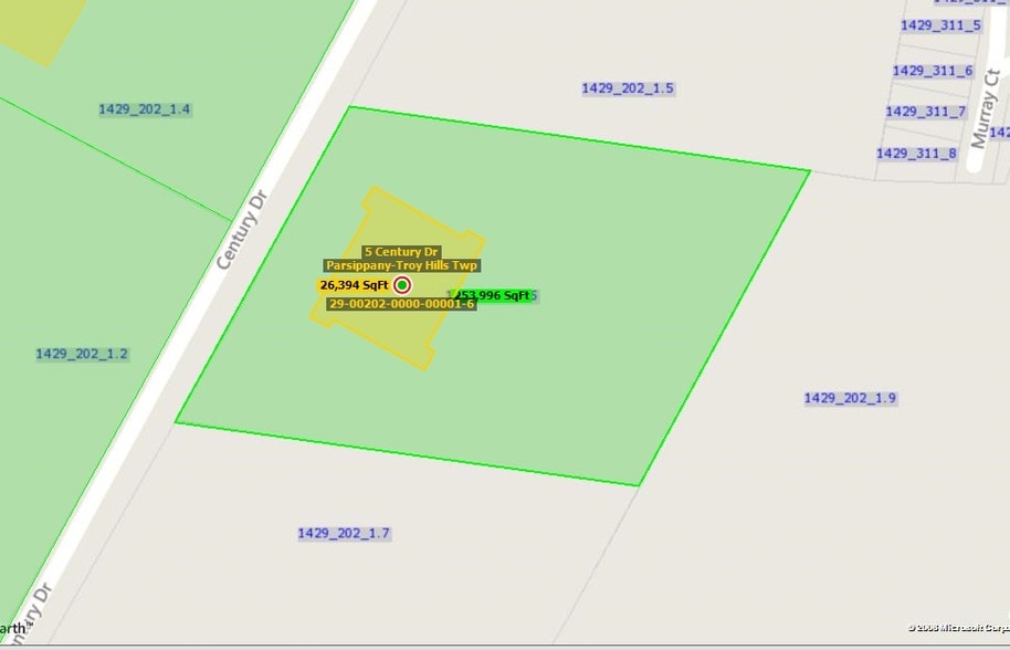 5 Century Dr, Parsippany, NJ à vendre - Plan cadastral - Image 2 de 6