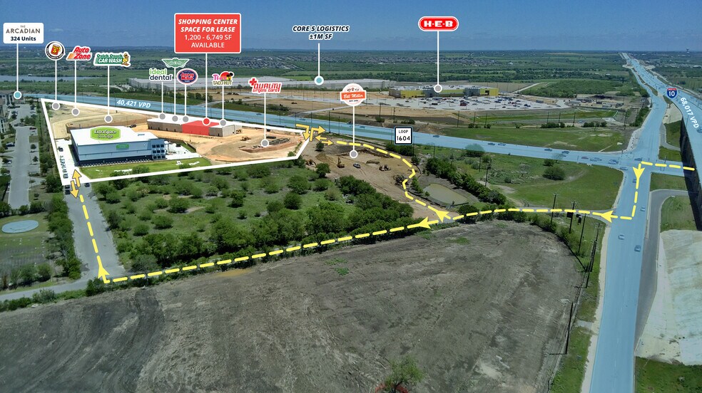 1604 E at IH-10 E, Converse, TX à louer - Photo du bâtiment - Image 2 de 6
