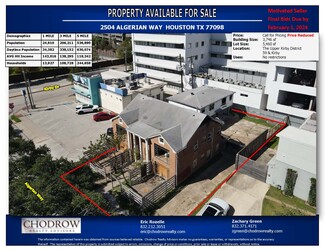 More details for 2504 Algerian Way, Houston, TX - Multifamily for Sale