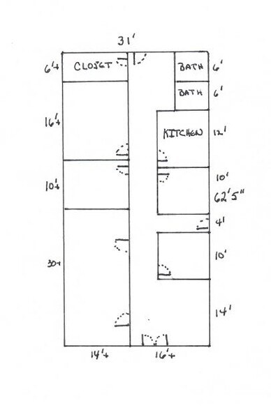 342 Aurora St, Easton, MD for sale - Floor Plan - Image 2 of 11