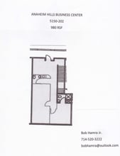 5100 E La Palma Ave, Anaheim, CA à louer Plan d’étage- Image 1 de 1