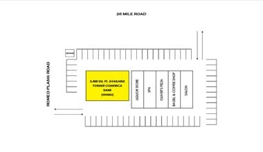 16700 26 Mile Rd, Macomb Township, MI for lease Floor Plan- Image 1 of 1