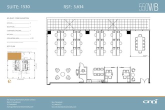 550 W Van Buren St, Chicago, IL for lease Floor Plan- Image 1 of 1