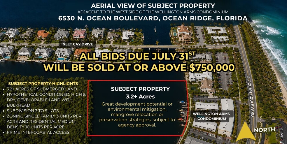 6520 N Ocean Blvd, Ocean Ridge, FL à vendre - Photo du bâtiment - Image 1 de 1