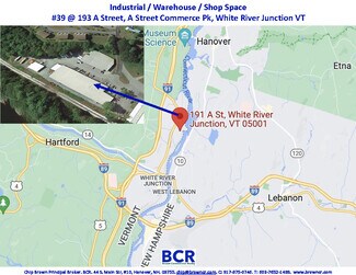 Plus de détails pour 193 A St, Wilder, VT - Industriel à louer