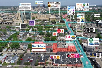 1141 Brown St, Dayton, OH - Aérien  Vue de la carte - Image1