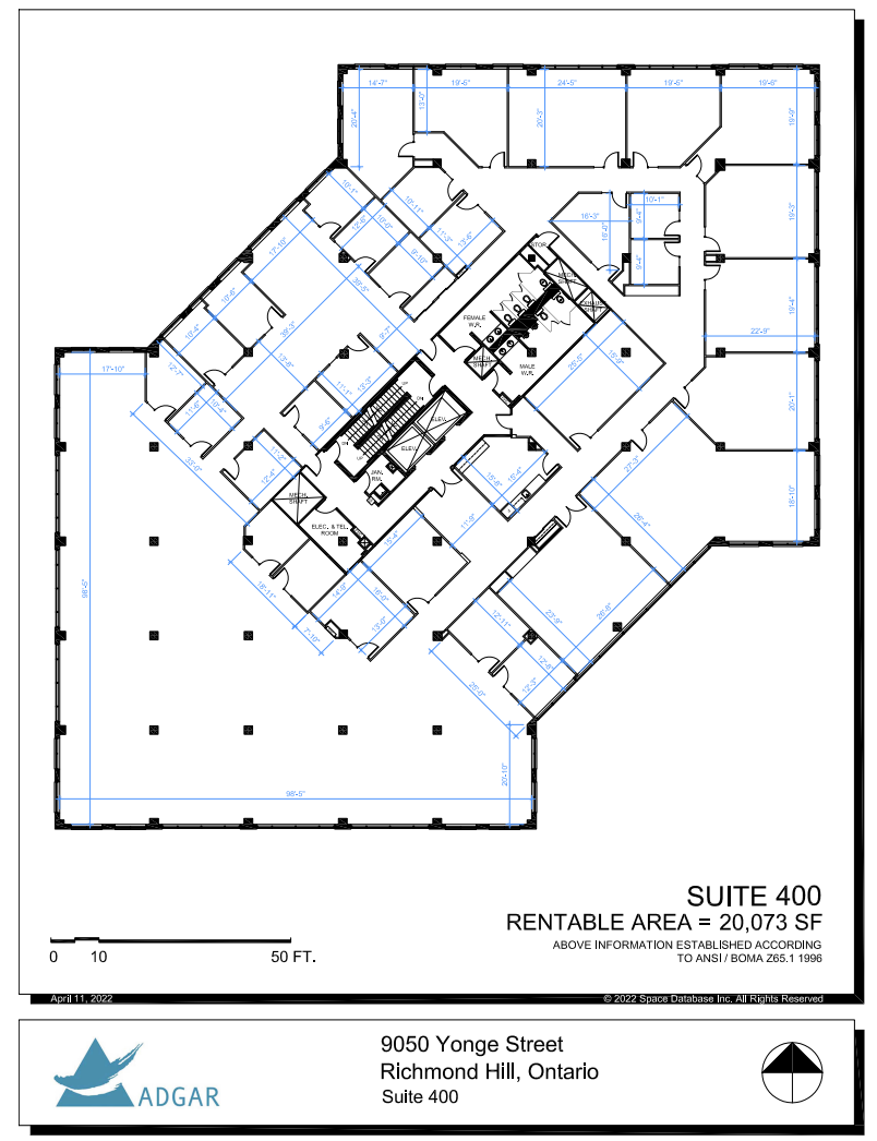 9050 Yonge St, Richmond Hill, ON for lease Floor Plan- Image 1 of 1