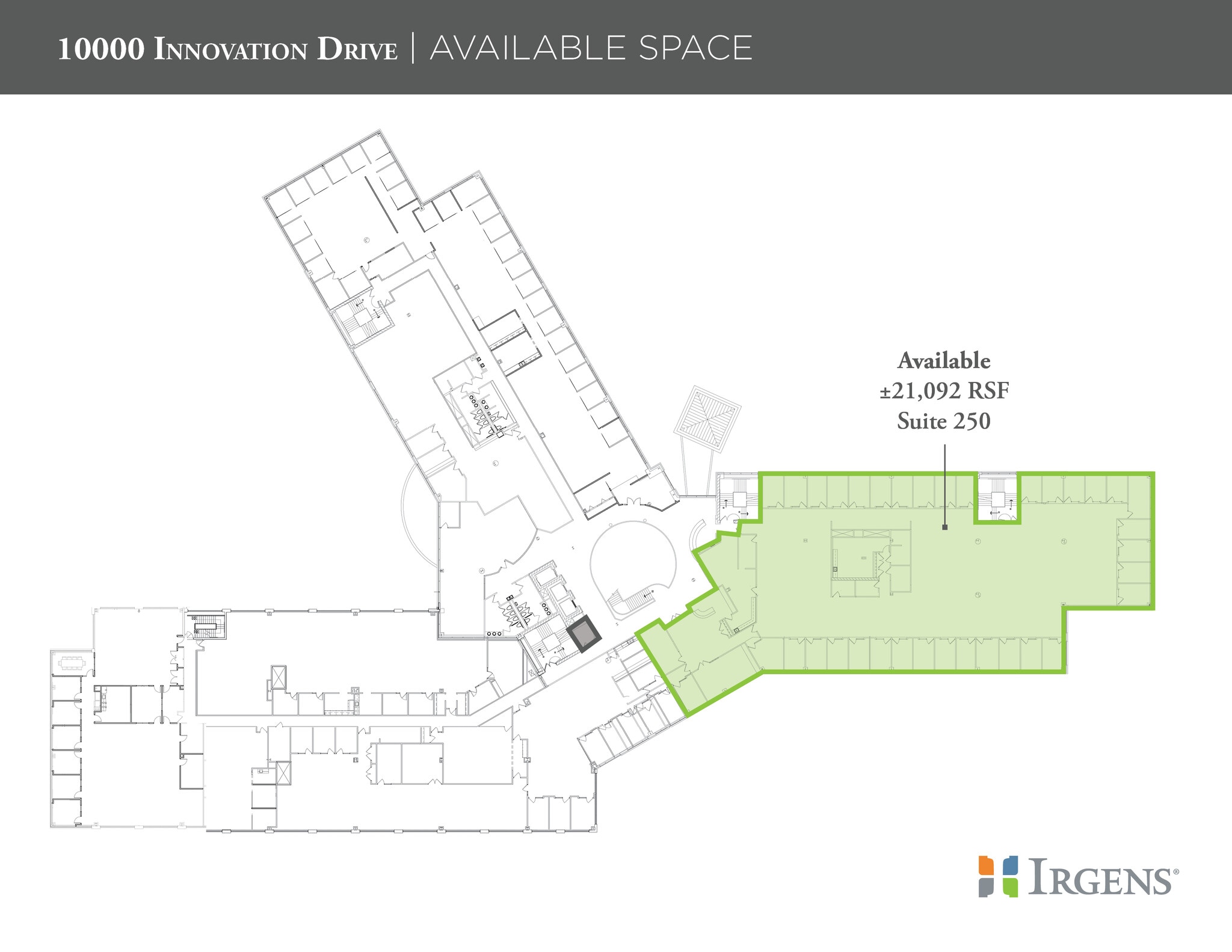 10000 Innovation Dr, Wauwatosa, WI à louer Plan d’étage- Image 1 de 1