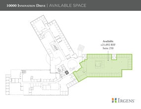 10000 Innovation Dr, Wauwatosa, WI à louer Plan d’étage- Image 1 de 1