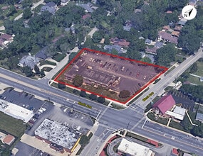 533 W North Ave, Elmhurst, IL - Aerial  map view