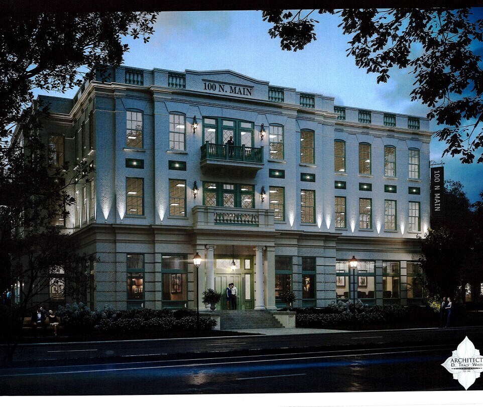 100 N Main St, Alpharetta, GA à louer Photo du bâtiment- Image 1 de 3