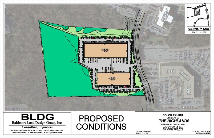 931 Ridgebrook Rd, Sparks, MD for lease - Site Plan - Image 1 of 1