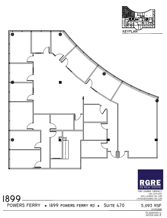 1899 Powers Ferry Rd SE, Atlanta, GA à louer Plan d’étage- Image 1 de 2