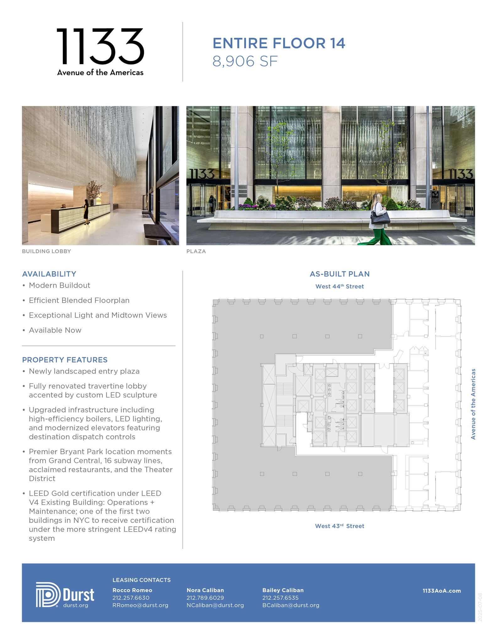 1133 Avenue of the Americas, New York, NY à louer Photo du bâtiment- Image 1 de 1