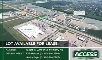 Plus de détails pour 23rd and Lumber St., Fremont, NE - Terrain à louer