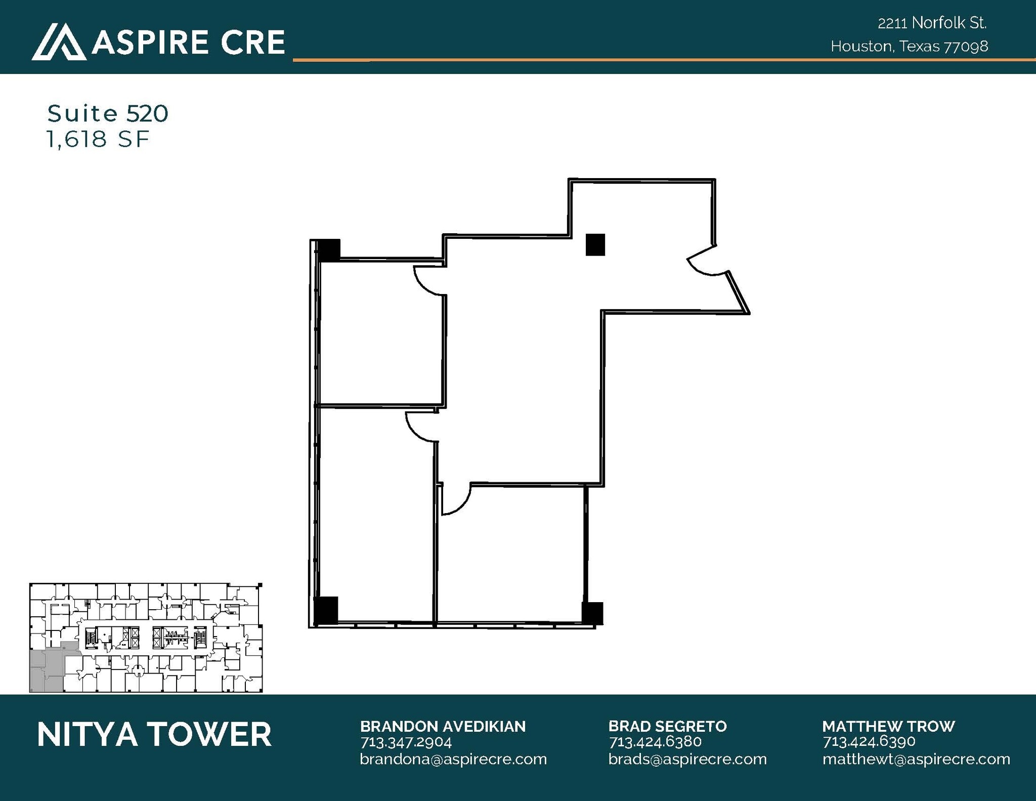 2211 Norfolk St, Houston, TX for lease Interior Photo- Image 1 of 1