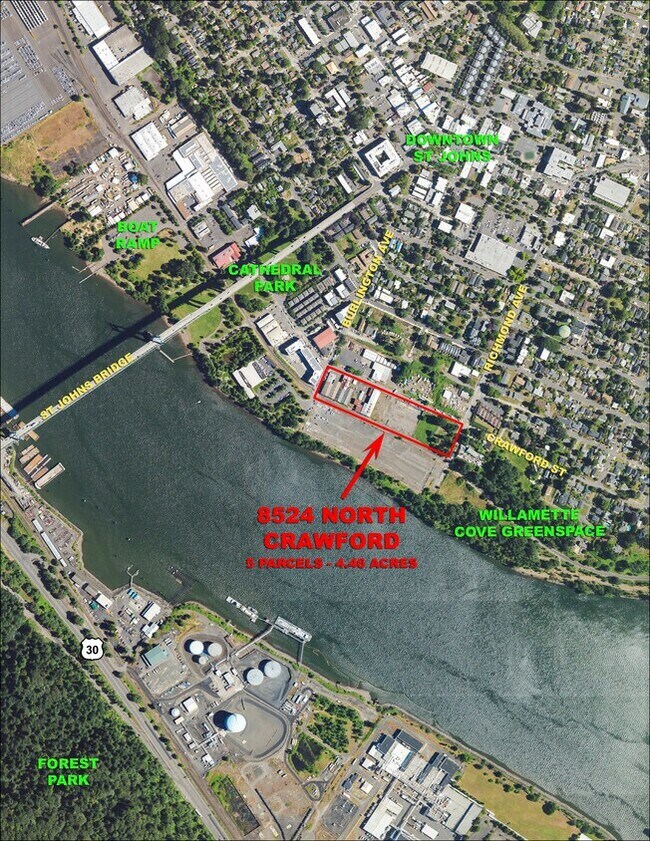 Plus de détails pour 8524 N Crawford St, Portland, OR - Terrain à vendre