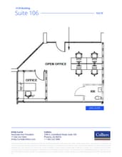 3150 N Arizona Ave, Chandler, AZ à louer Plan d’étage- Image 1 de 1