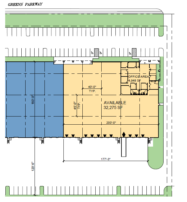 835 Greens Pky, Houston, TX for lease Site Plan- Image 1 of 1