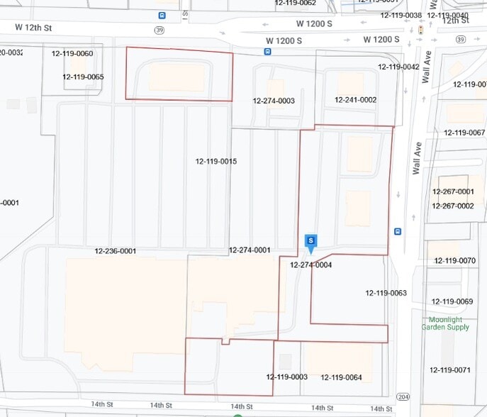 1263-1275 Wall Ave, Ogden, UT for lease - Plat Map - Image 3 of 3