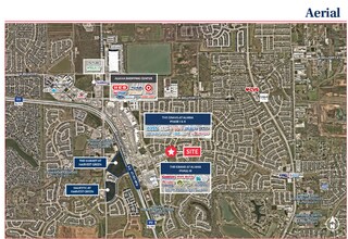W Airport Boulevard & W Aliana Trace dr, Richmond, TX - AERIAL map view