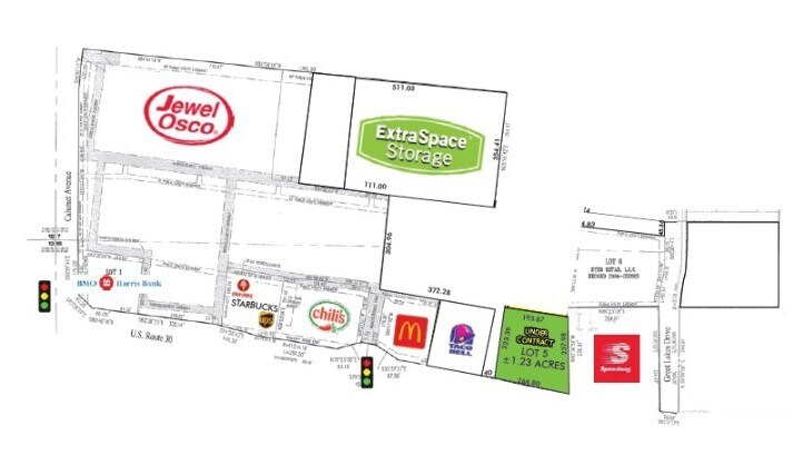 Calumet Ave & Route 30, Dyer, IN à vendre - Photo du bâtiment - Image 2 de 2