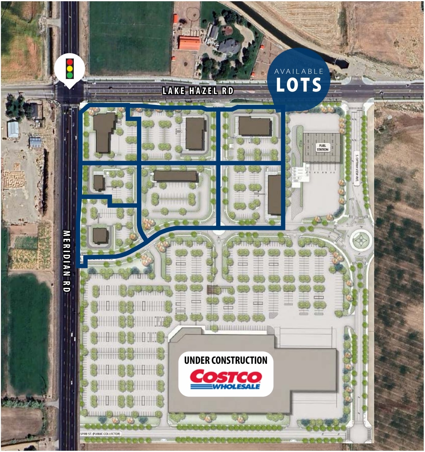 NWC Meridian and Lake Hazel Rd, Meridian, ID for lease Primary Photo- Image 1 of 5