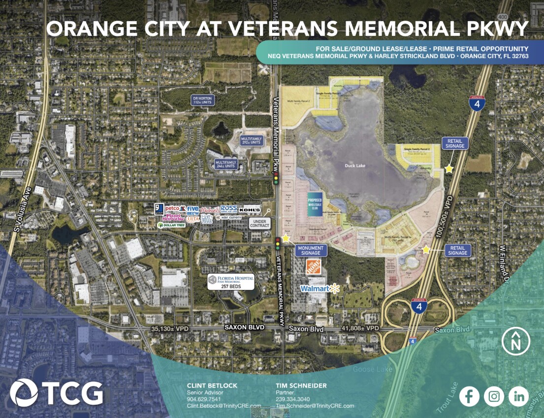 NEQ VETERANS MEMORIAL PKWY, Orange City, FL for lease Primary Photo- Image 1 of 3