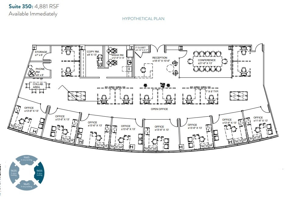 9655 Granite Ridge Dr, San Diego, CA for lease Floor Plan- Image 1 of 1