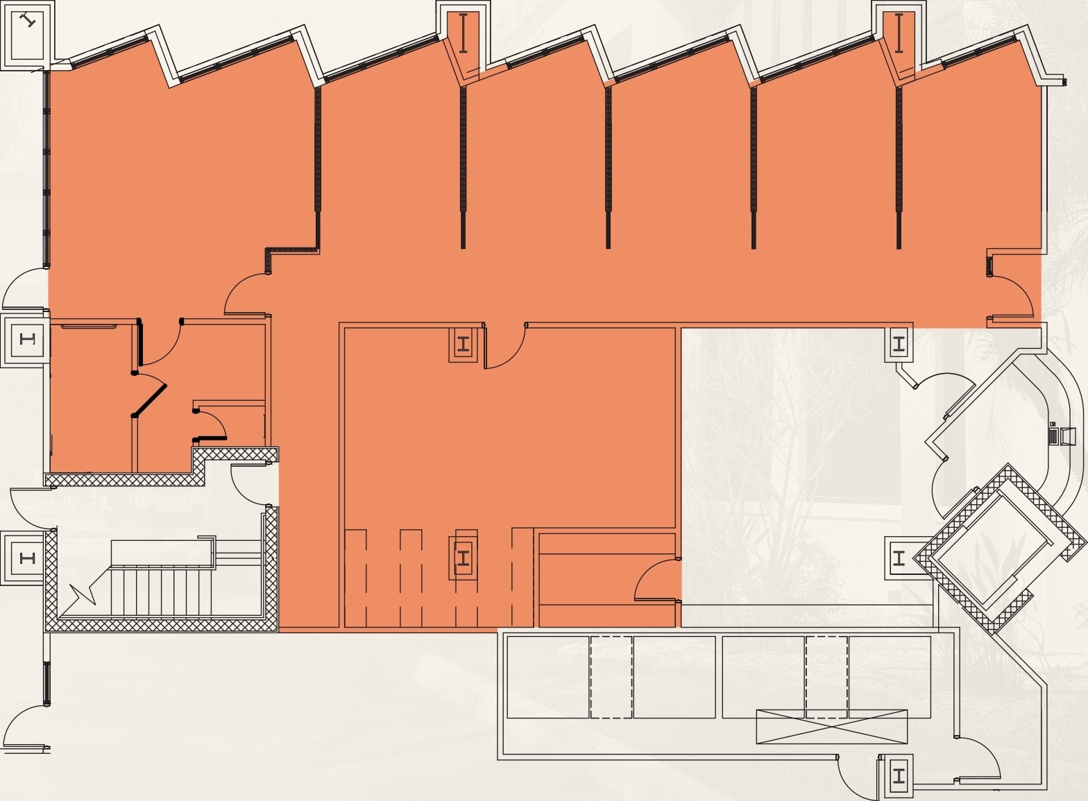 3812 Coconut Palm Dr, Tampa, FL à louer Plan d’étage- Image 1 de 1