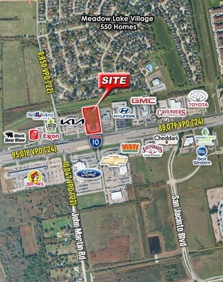Plus de détails pour 4221-B East Freeway Hwy, Baytown, TX - Terrain à vendre