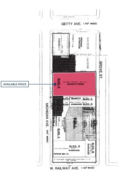 91 Michigan Ave, Paterson, NJ à louer - Plan de site - Image 3 de 3