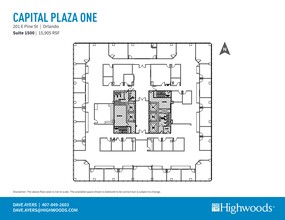 201 E Pine St, Orlando, FL for lease Site Plan- Image 1 of 1