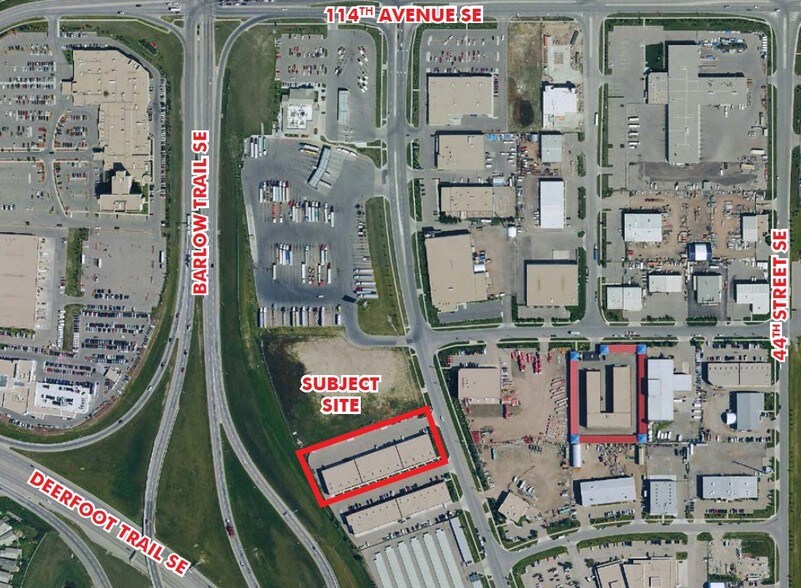 11651 40th St SE, Calgary, AB for lease - Aerial - Image 2 of 17