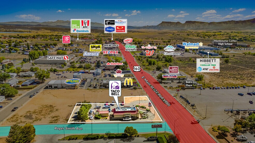 1300 E Main St, Cortez, CO à vendre - Photo du bâtiment - Image 3 de 5