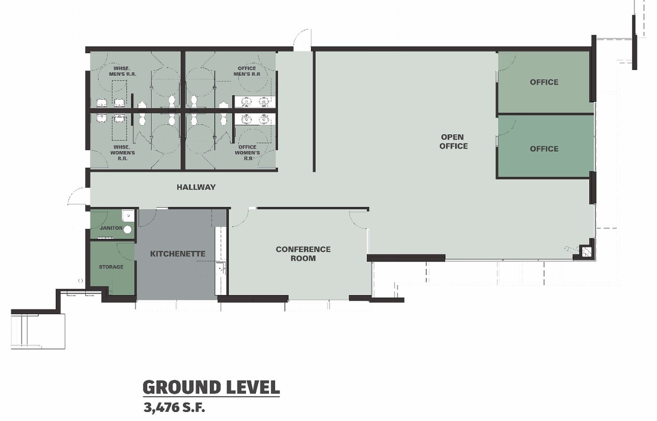 305 S Cedar Ave, Rialto, CA à louer Plan d’étage- Image 1 de 1