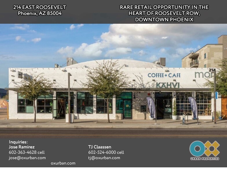 214 E Roosevelt St, Phoenix, AZ for lease - Building Photo - Image 2 of 27