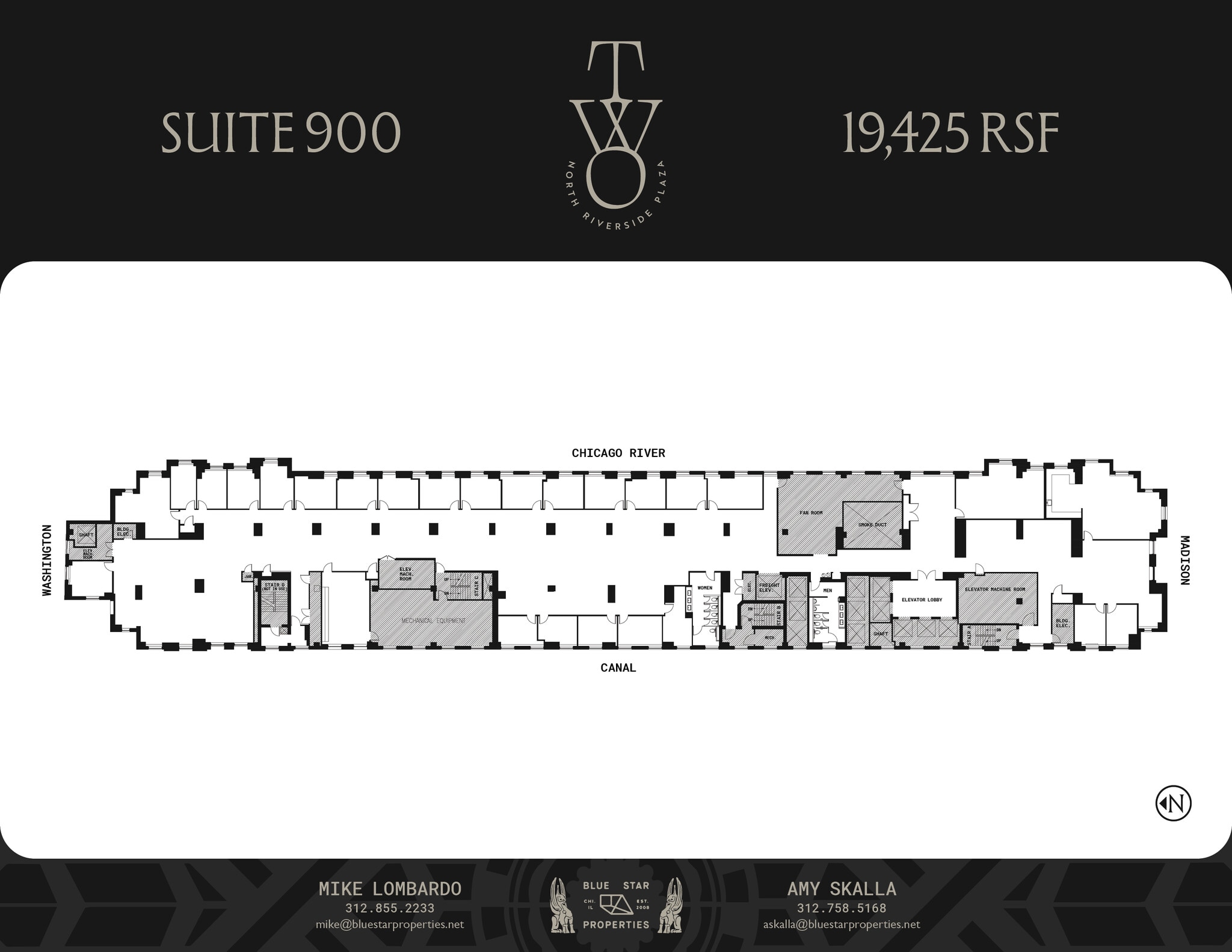 2 N Riverside Plz, Chicago, IL for lease Floor Plan- Image 1 of 1