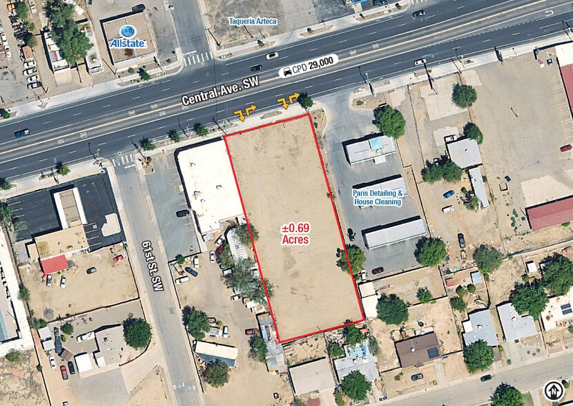 5940 Central Ave, Albuquerque, NM à vendre - Photo du bâtiment - Image 2 de 3