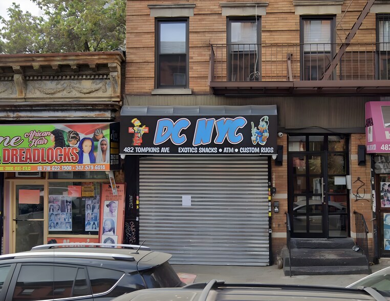 482 Tompkins Ave, Brooklyn, NY à louer - Photo du bâtiment - Image 1 de 1