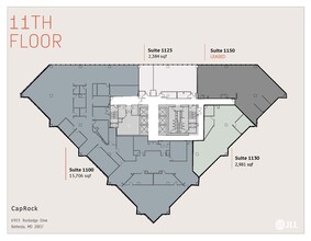 6903 Rockledge Dr, Bethesda, MD à louer Plan d’étage- Image 1 de 2